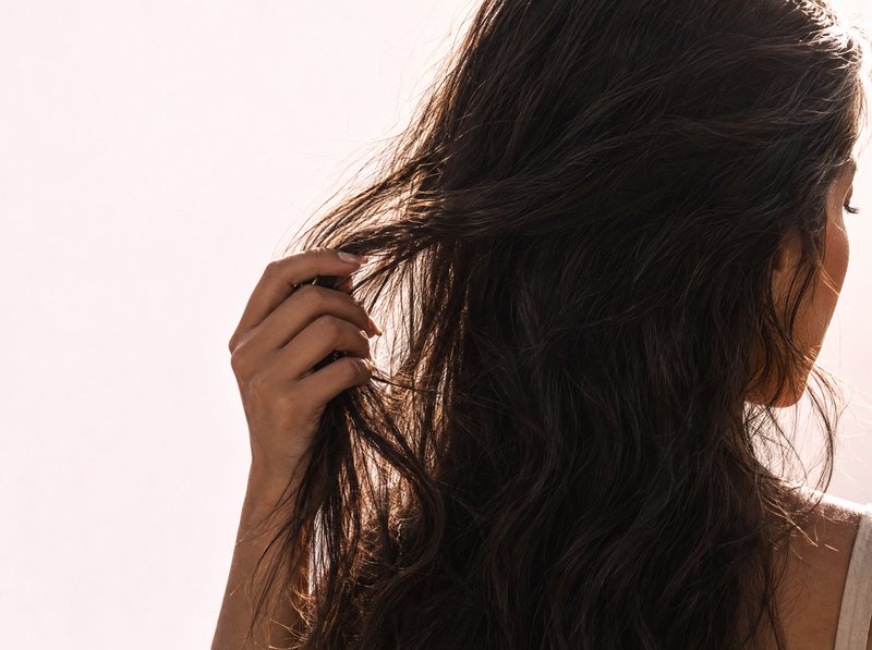 Cabello fuerte y sano
