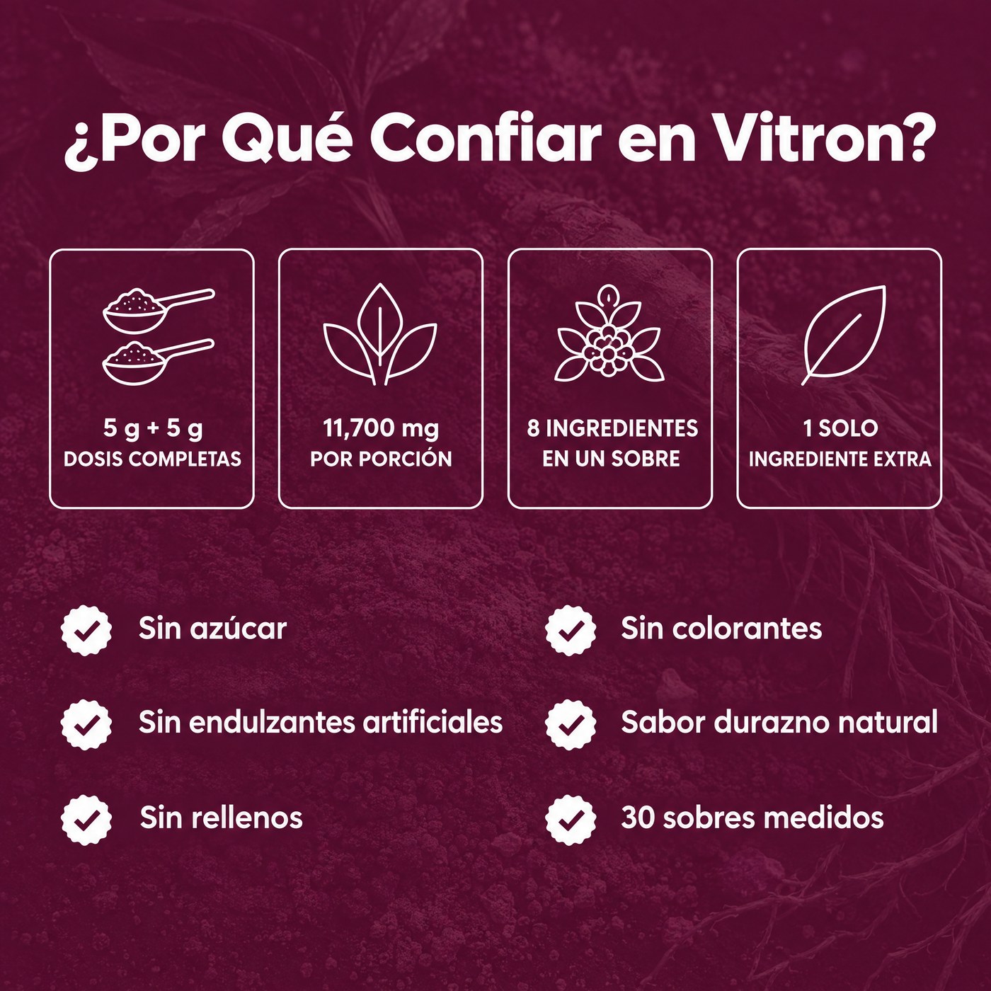 Por qué confiar en Vitron